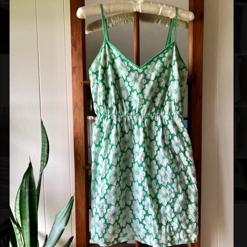 Flying Tomato Floral Cotton Spaghetti Strap Dress